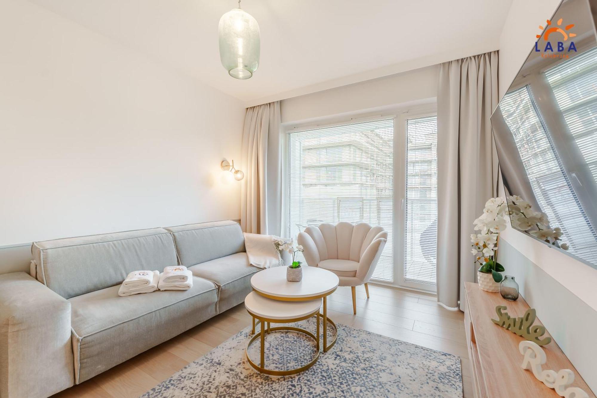 Laba Kolobrzeg Apartamenty Polanki Aqua Parking, Basen W Cenie Eksteriør billede