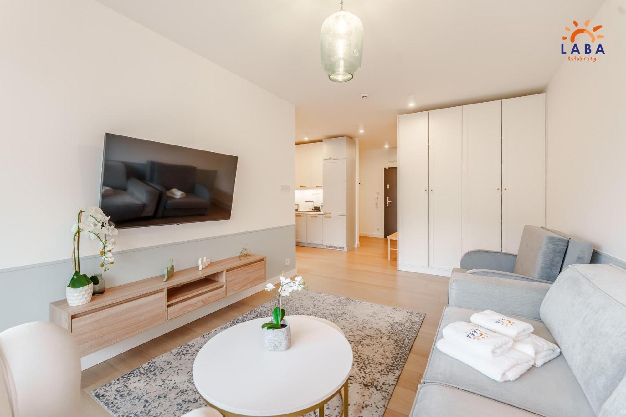 Laba Kolobrzeg Apartamenty Polanki Aqua Parking, Basen W Cenie Eksteriør billede